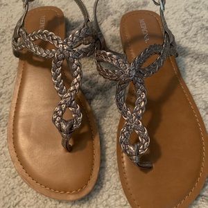 Two pair of sandals